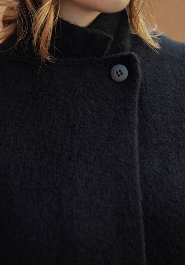 Rose & Lini BOBOUTIC WOOL JACKET “4765” BLACK Prezzo basso