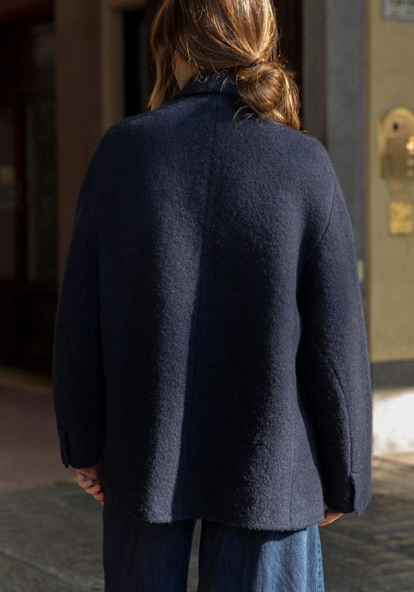 Rose & Lini BOBOUTIC WOOL JACKET “4765” NAVY Offerta settimanale