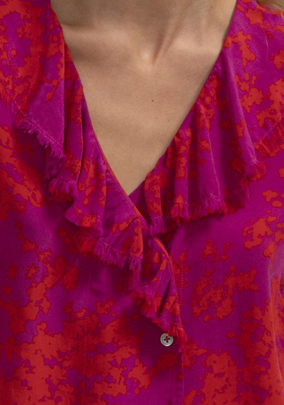 Rose & Lini AN AN LONDREE SILK “PLAY BLOUSE” PINK Ultimi due giorni