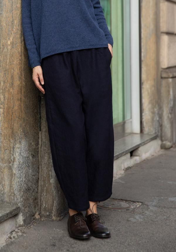 Rose & Lini APUNTOB COTTON “PANT 540” INDIGO BLUE Fino al 50% di sconto