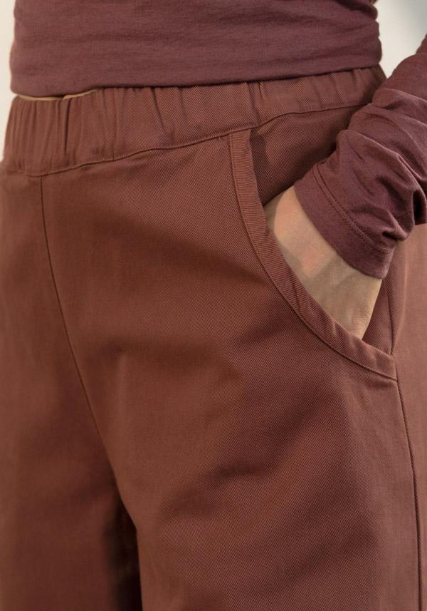 Rose & Lini BARBARA TANI COTTON “PANTS 457 C01” TERRA Discount Store per i nuovi prodotti
