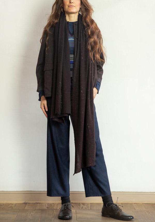 Rose & Lini AODRESS COTTON “JACKET 14” DARK BROWN Limitato a 3 giorni