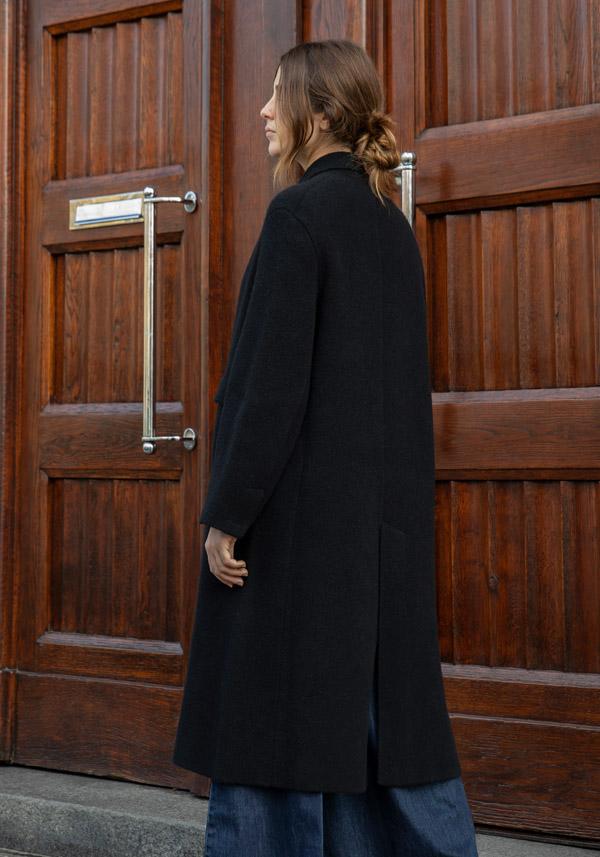 Rose & Lini BOBOUTIC WOOL BLACK LONG COAT “4778” 2025