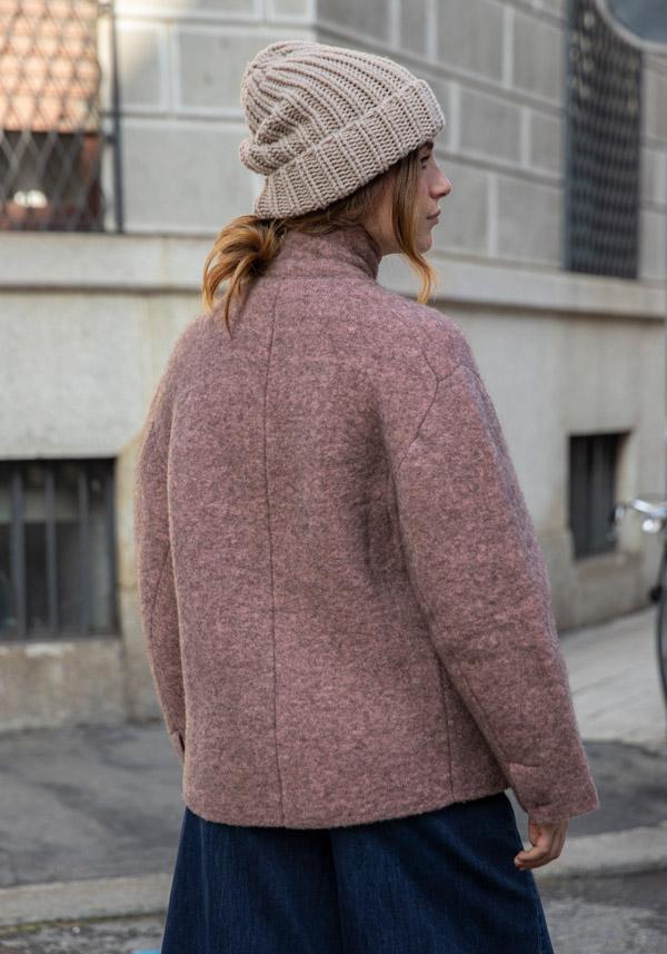 Rose & Lini BOBOUTIC WOOL PINK JACKET “4765” Qualità