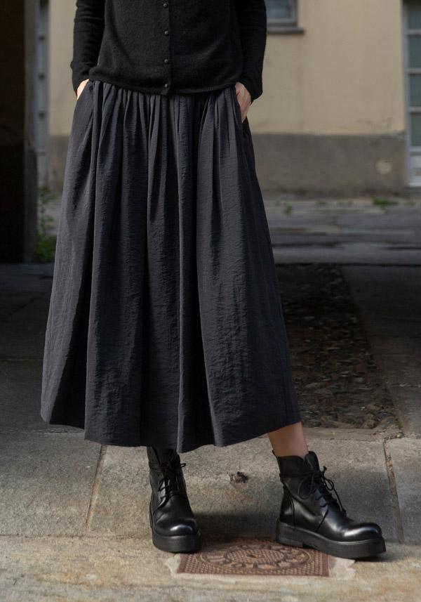 Rose & Lini APUNTOB SILK “SKIRT 1883” BLACK Vendita