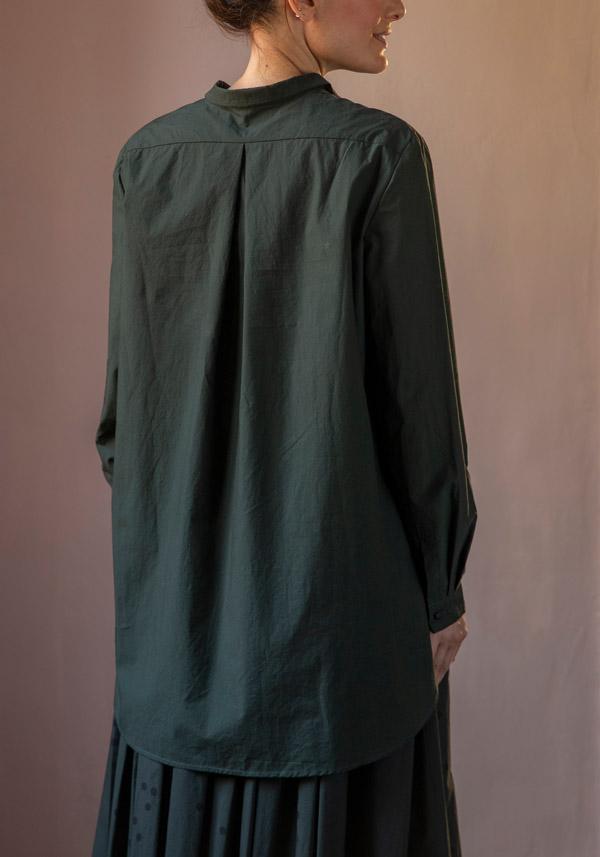 Rose & Lini APUNTOB COTTON “SHIRT 1884” FOREST GREEN Negozi Online