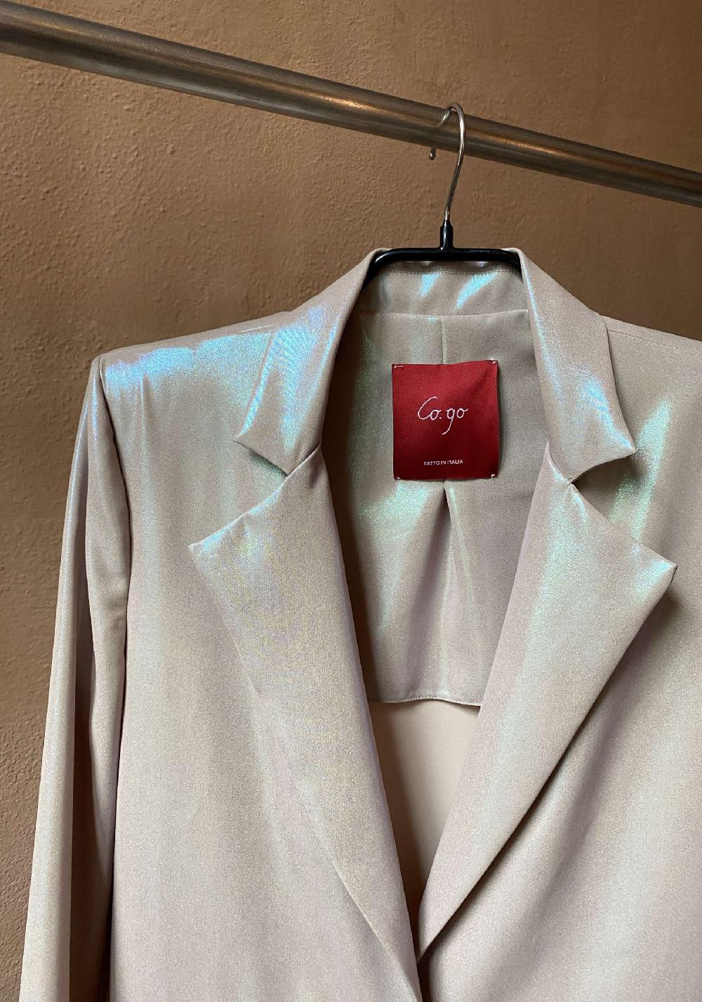 Rose & Lini CO.GO SATIN “DUST COAT 11101” Prezzo Ridotto
