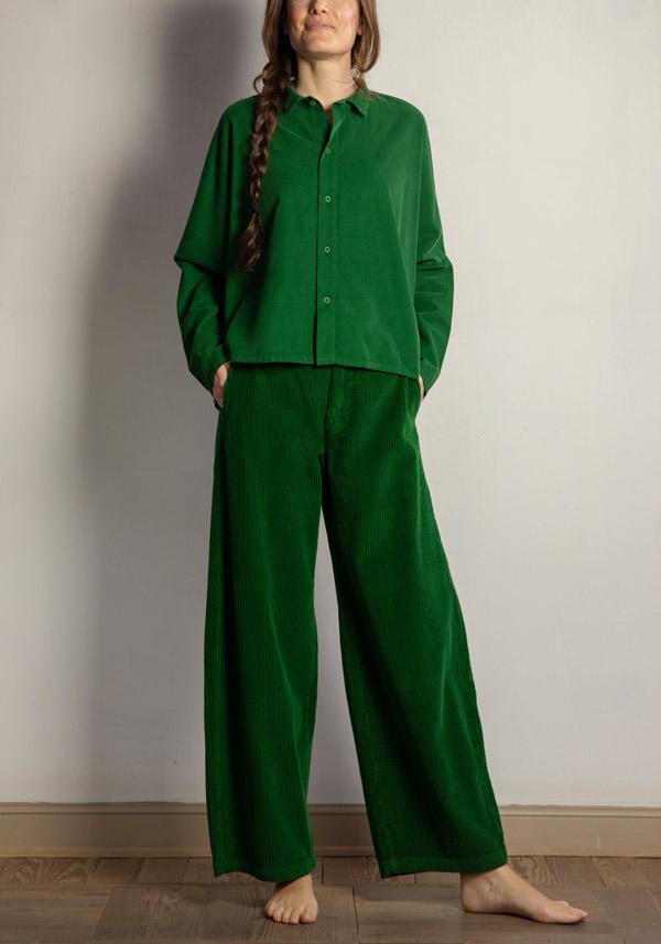 Rose & Lini LABO ART CORDUROY “BUM” PINE PANTS In Vendita