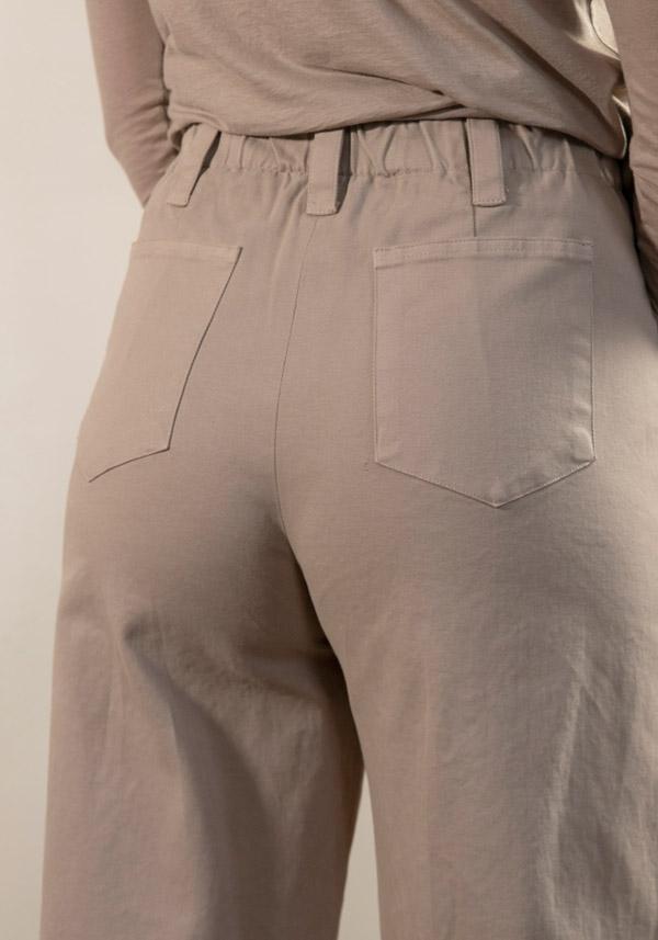 Rose & Lini BARBARA TANI COTTON “PANTS 462 C01” PETALO Vendita Calda