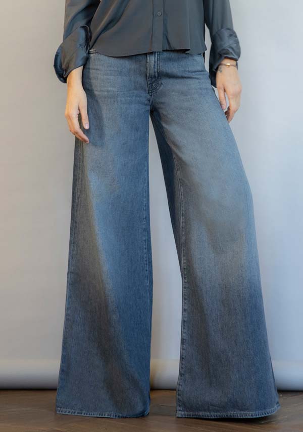 Rose & Lini MOTHER DENIM “THE SWISHER SNEAK” BLACK JEANS Shopping online