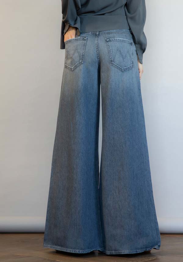 Rose & Lini MOTHER DENIM “THE SWISHER SNEAK” BLACK JEANS Shopping online