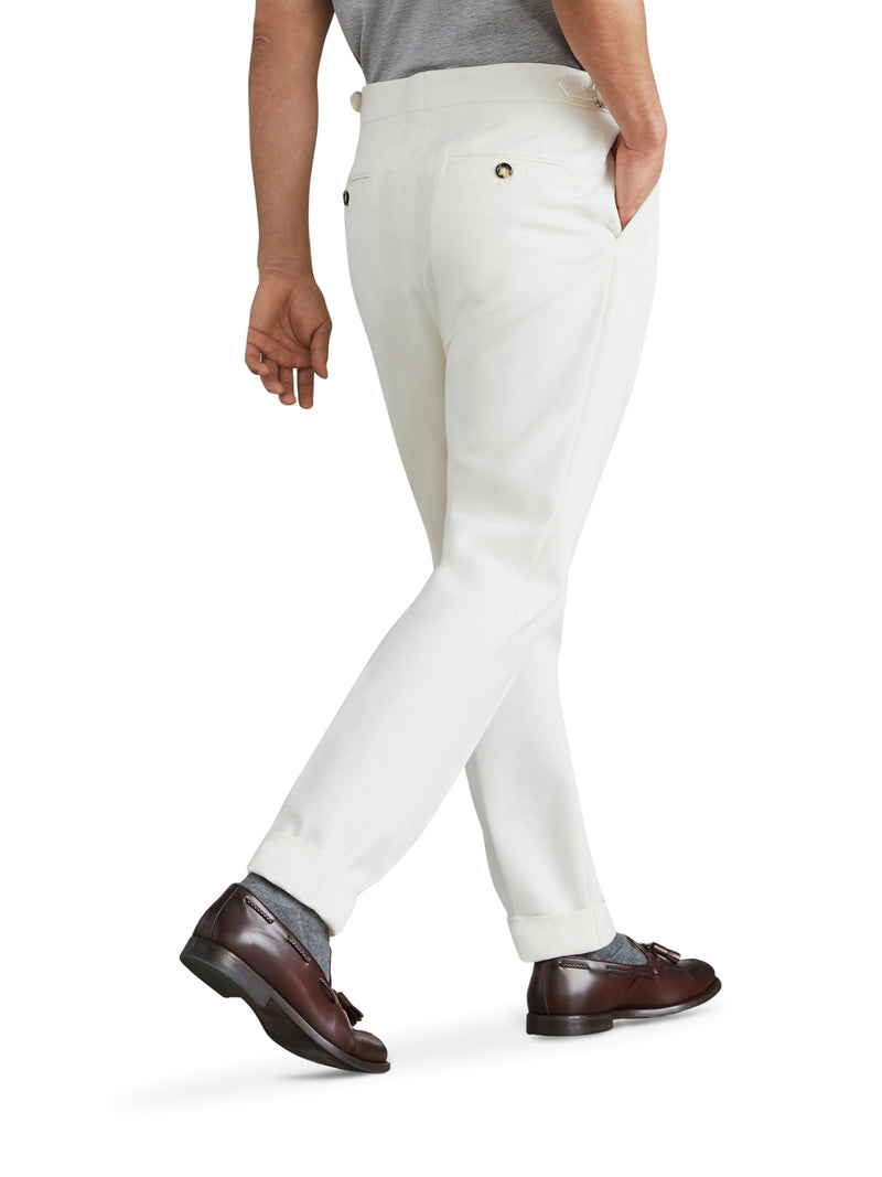 Suitnegozi Pantaloni affusolati con pieghe In Vendita
