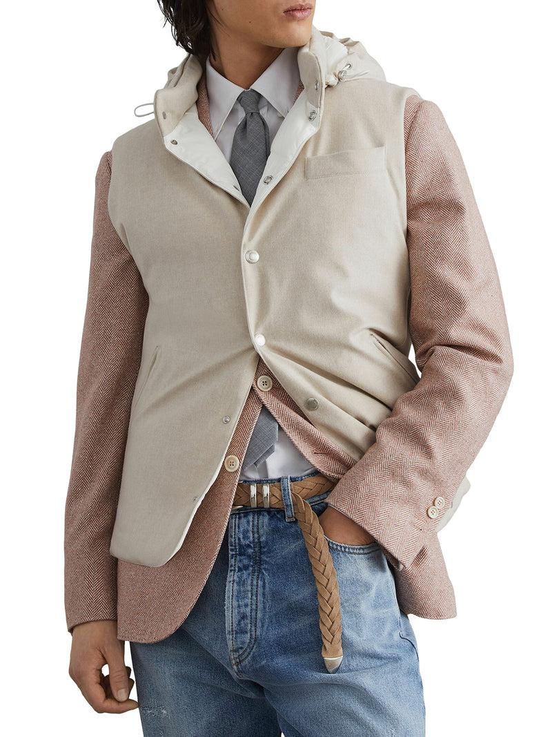 Suitnegozi Gilet imbottito con cappuccio Vendite Flash
