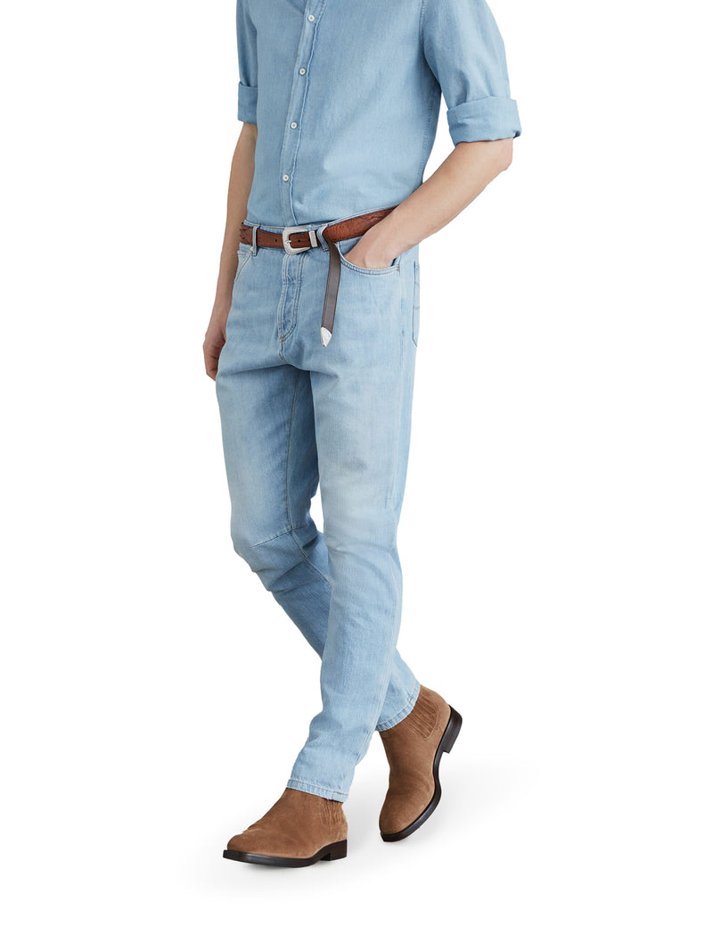 Suitnegozi Jeans affusolati con vita media In Saldo