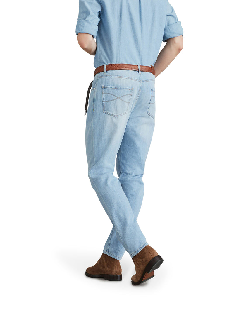 Suitnegozi Jeans affusolati con vita media In Saldo