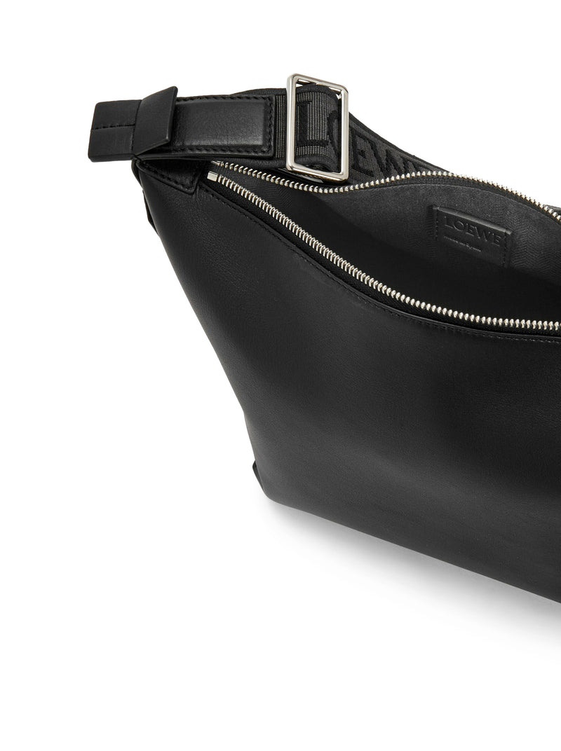 Suitnegozi Borsa Cubi Crossbody piccola in pelle di vitello liscia e jacquard Convenienza