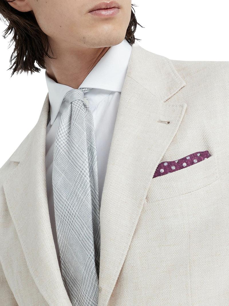Suitnegozi Fazzoletto da taschino con motivo geometrico Offerta