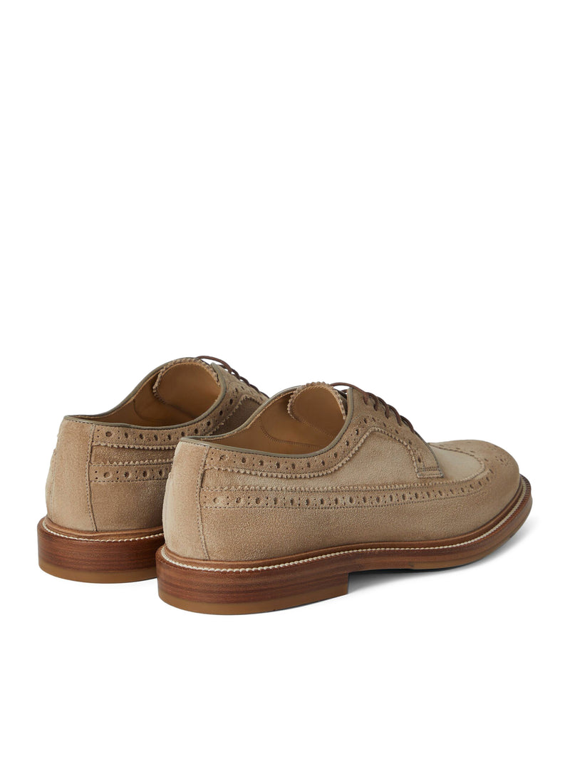 Suitnegozi scarpe in pelle con cuciture decorative Italia