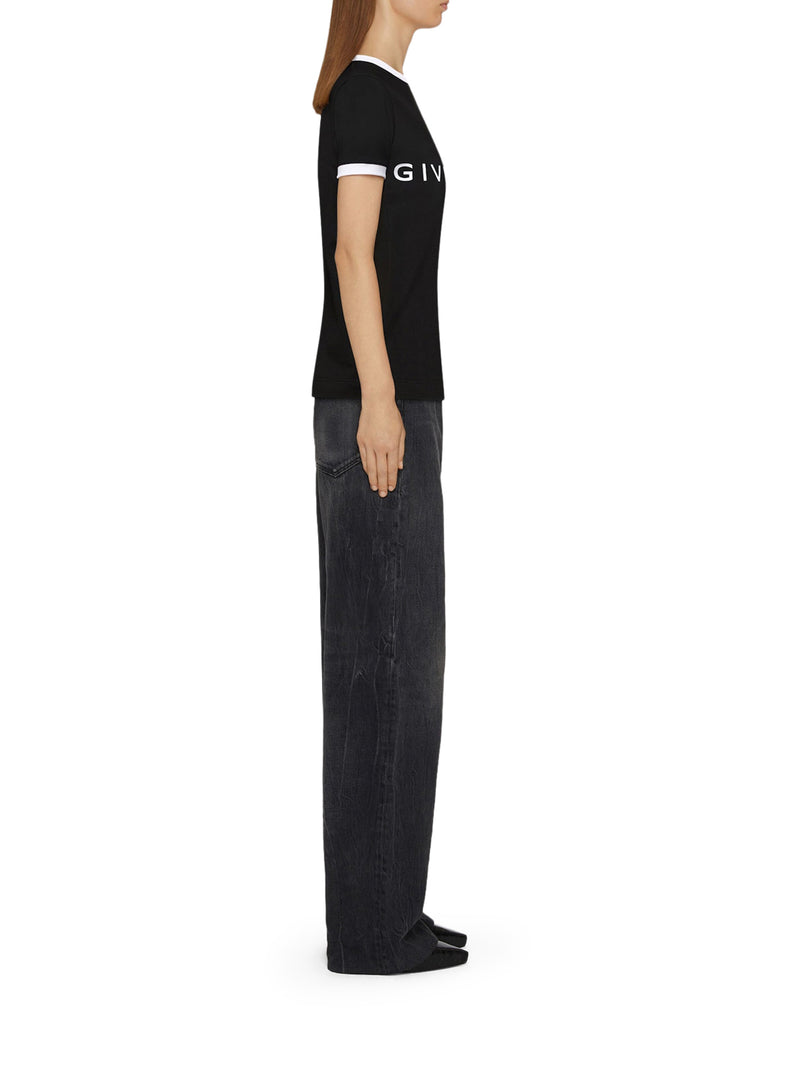 Suitnegozi T-shirt slim GIVENCHY Archetype in cotone Prezzo Ridotto