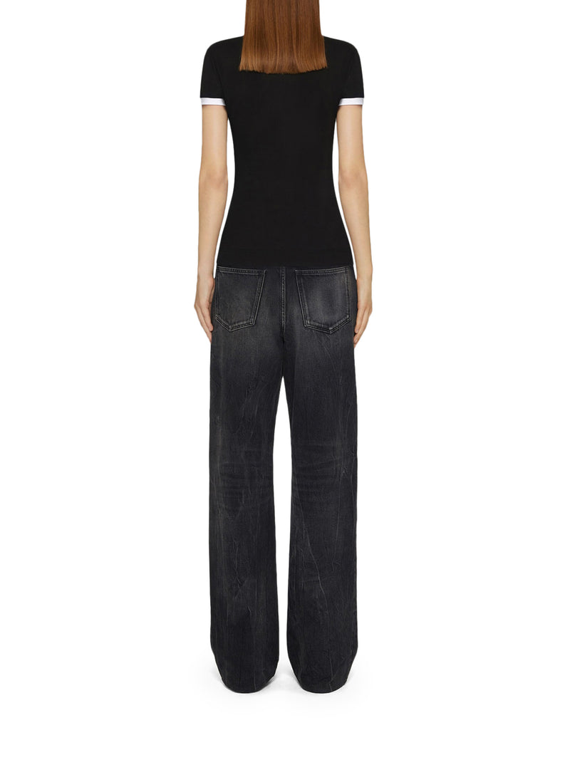 Suitnegozi T-shirt slim GIVENCHY Archetype in cotone Prezzo Ridotto