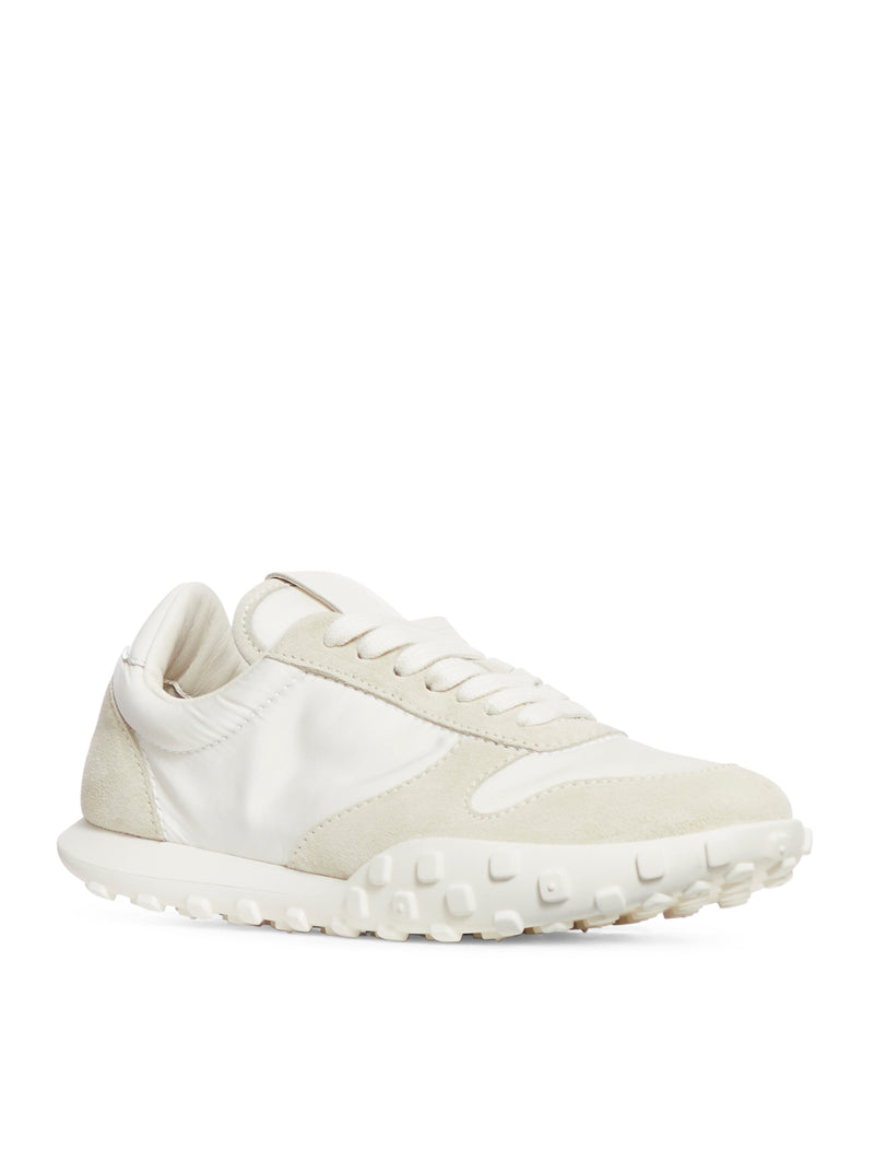 Suitnegozi Sneakers in tessuto e inserti in pelle Acquista Ora