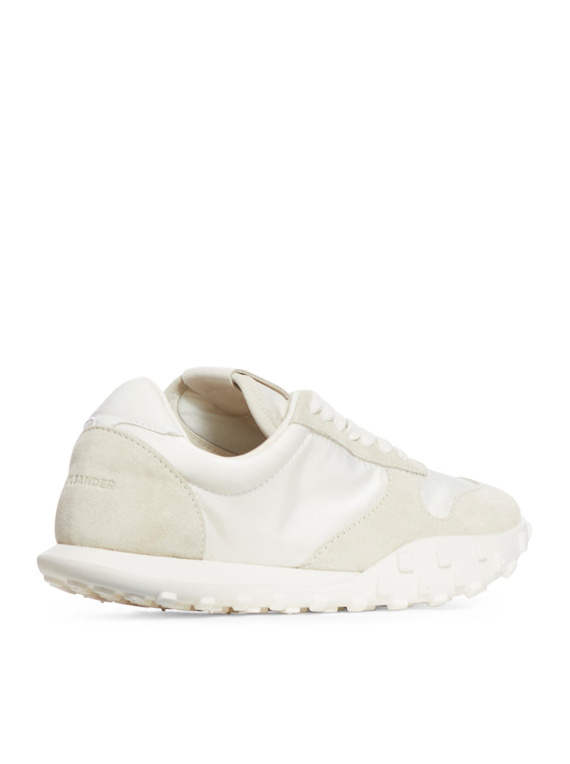 Suitnegozi Sneakers in tessuto e inserti in pelle Acquista Ora