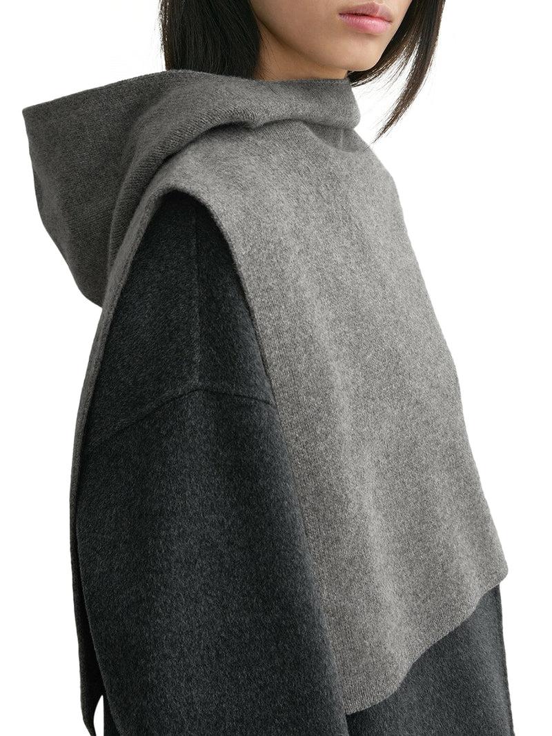 Suitnegozi cappuccio in lana e cashmere Outlet