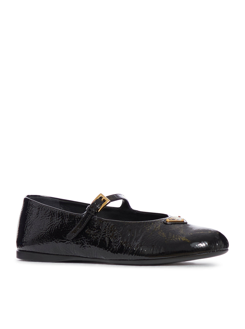Suitnegozi Ballerine in nappa lucida Fino Al -60%