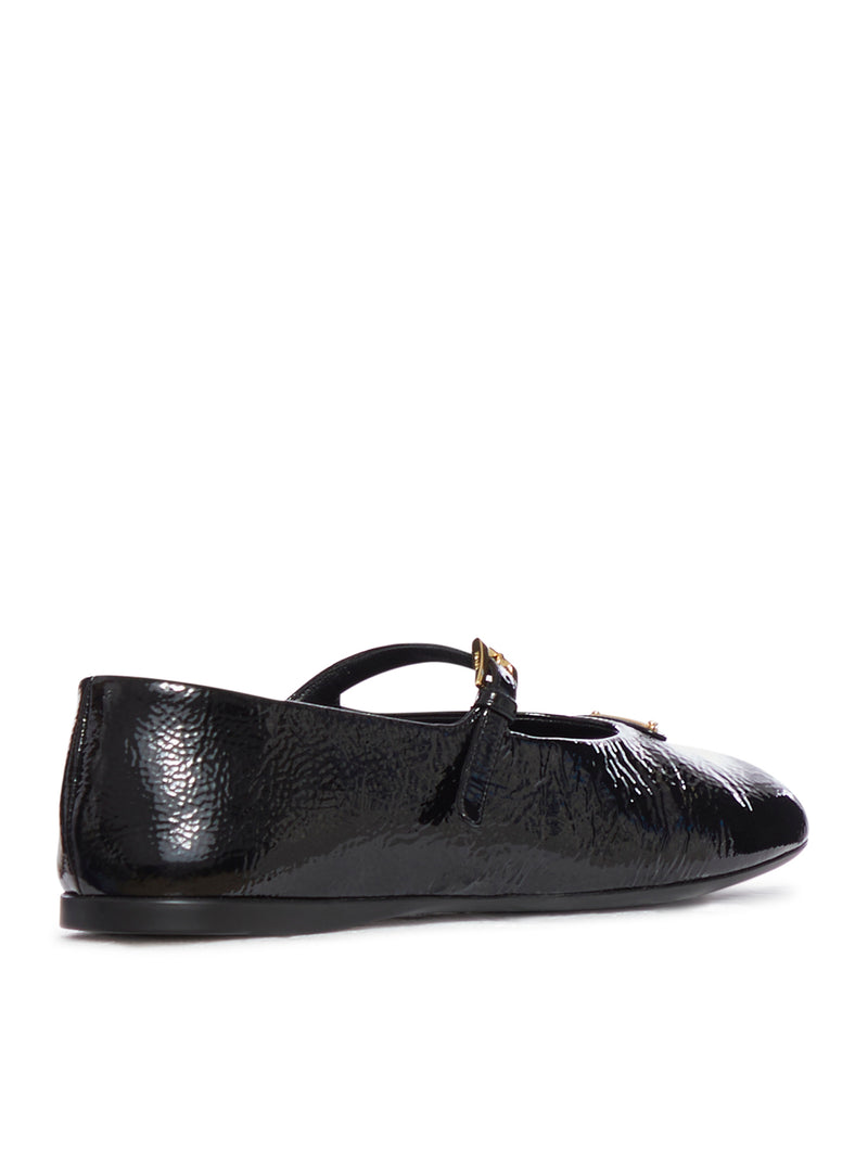 Suitnegozi Ballerine in nappa lucida Fino Al -60%
