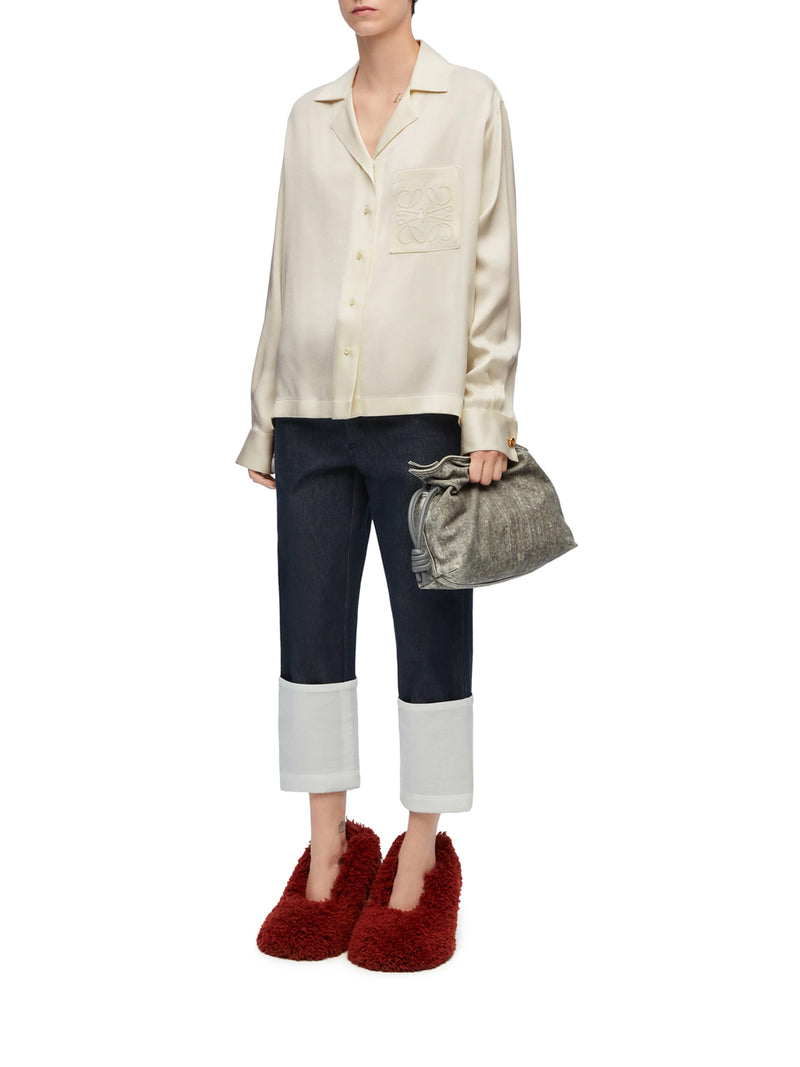 Suitnegozi Blusa da pigiama in seta Sottocosto