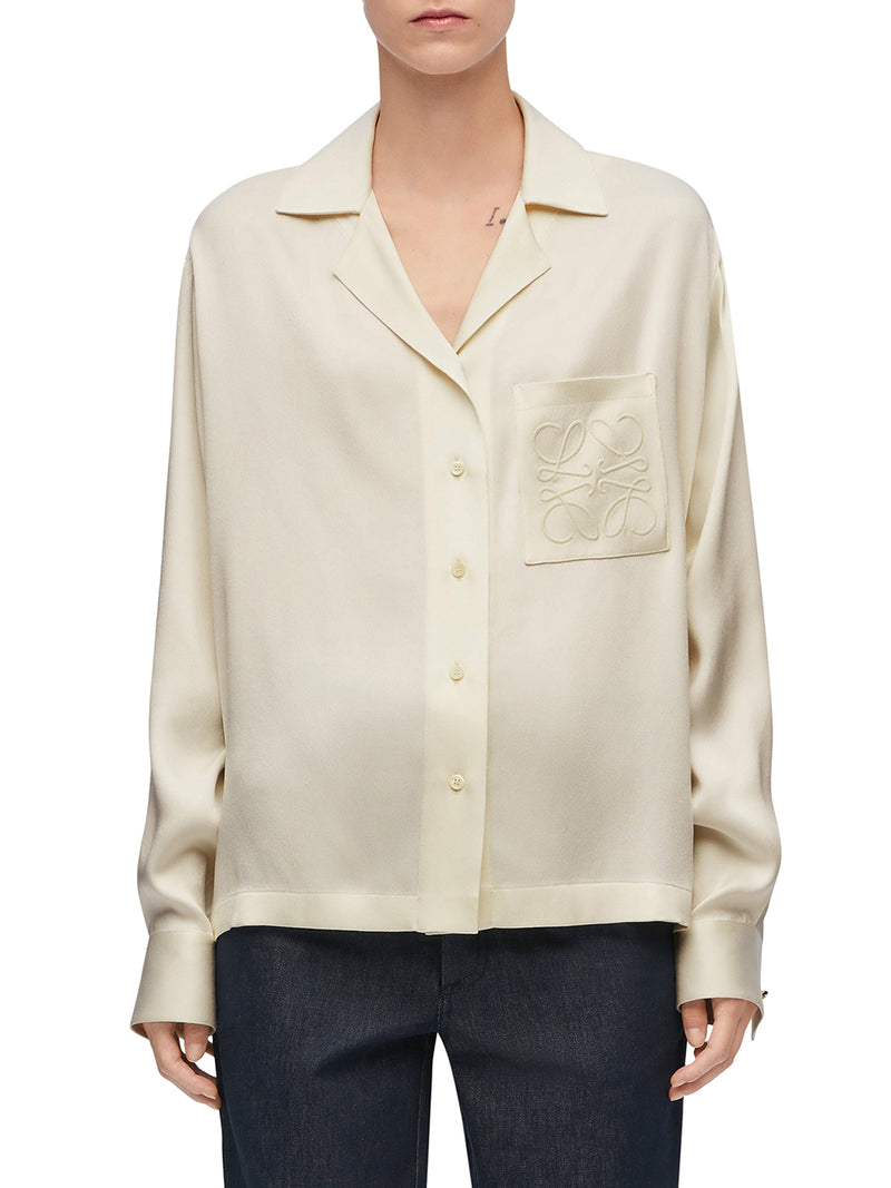 Suitnegozi Blusa da pigiama in seta Sottocosto