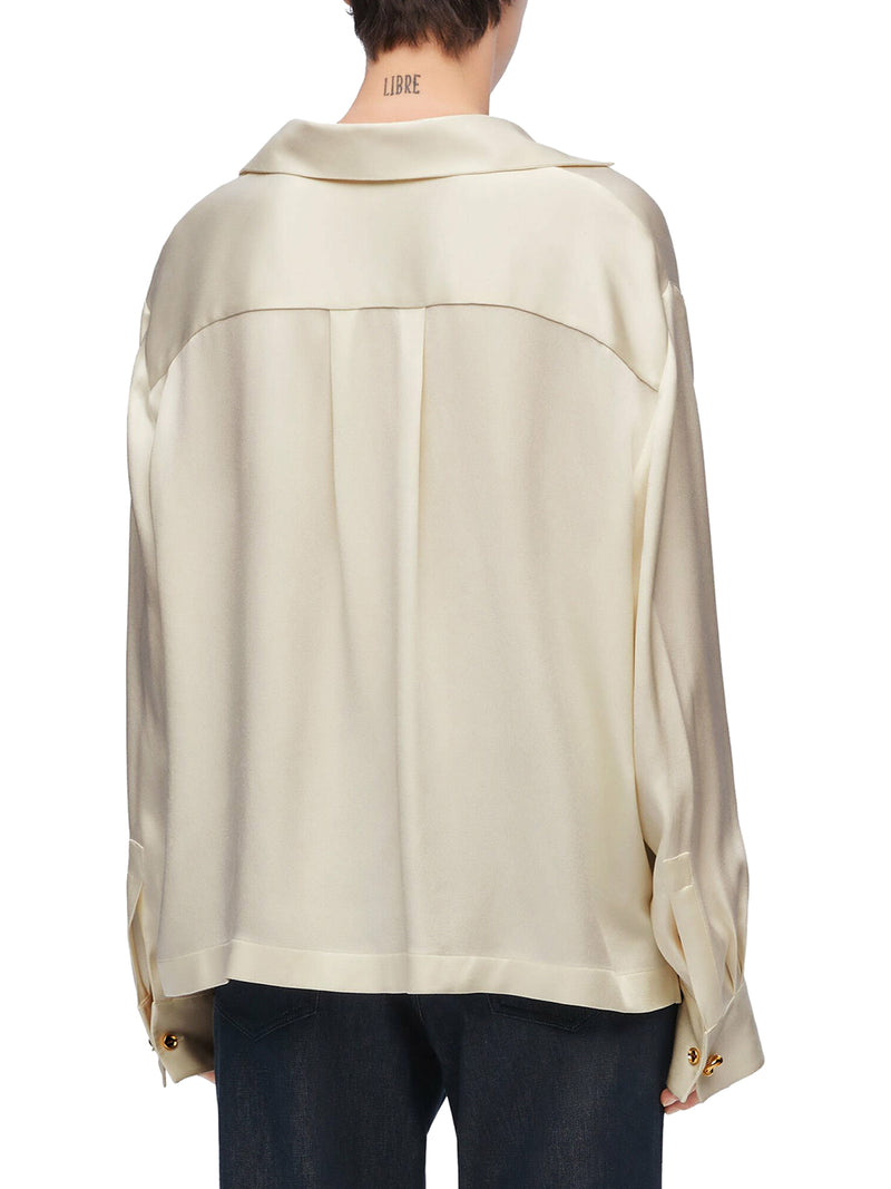 Suitnegozi Blusa da pigiama in seta Sottocosto