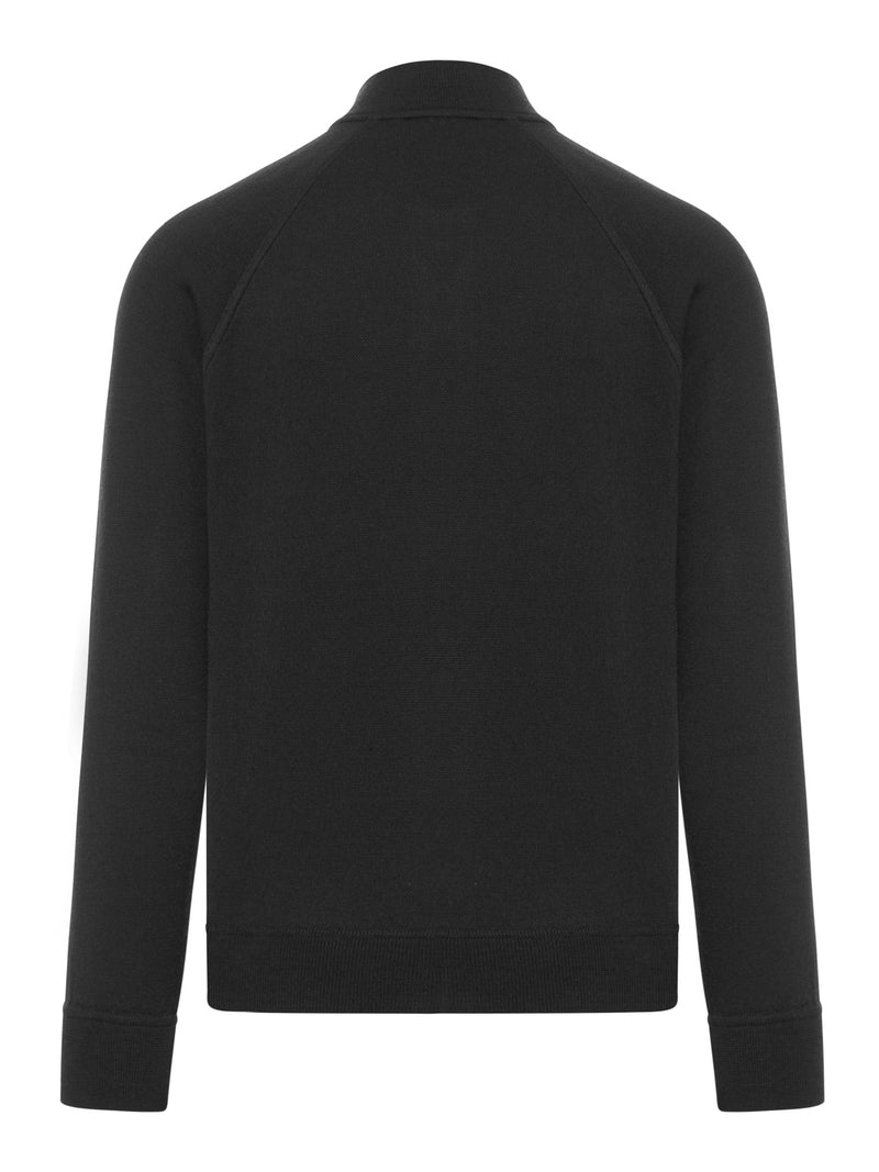 Suitnegozi GIACCA CON ZIP IN LANA Saldi Di Fabbrica
