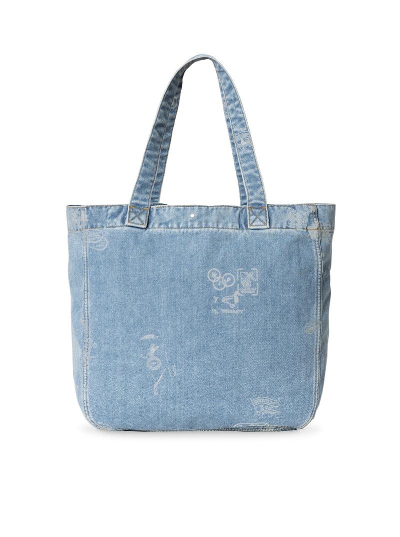 Suitnegozi Borsa tote con timbro Economico