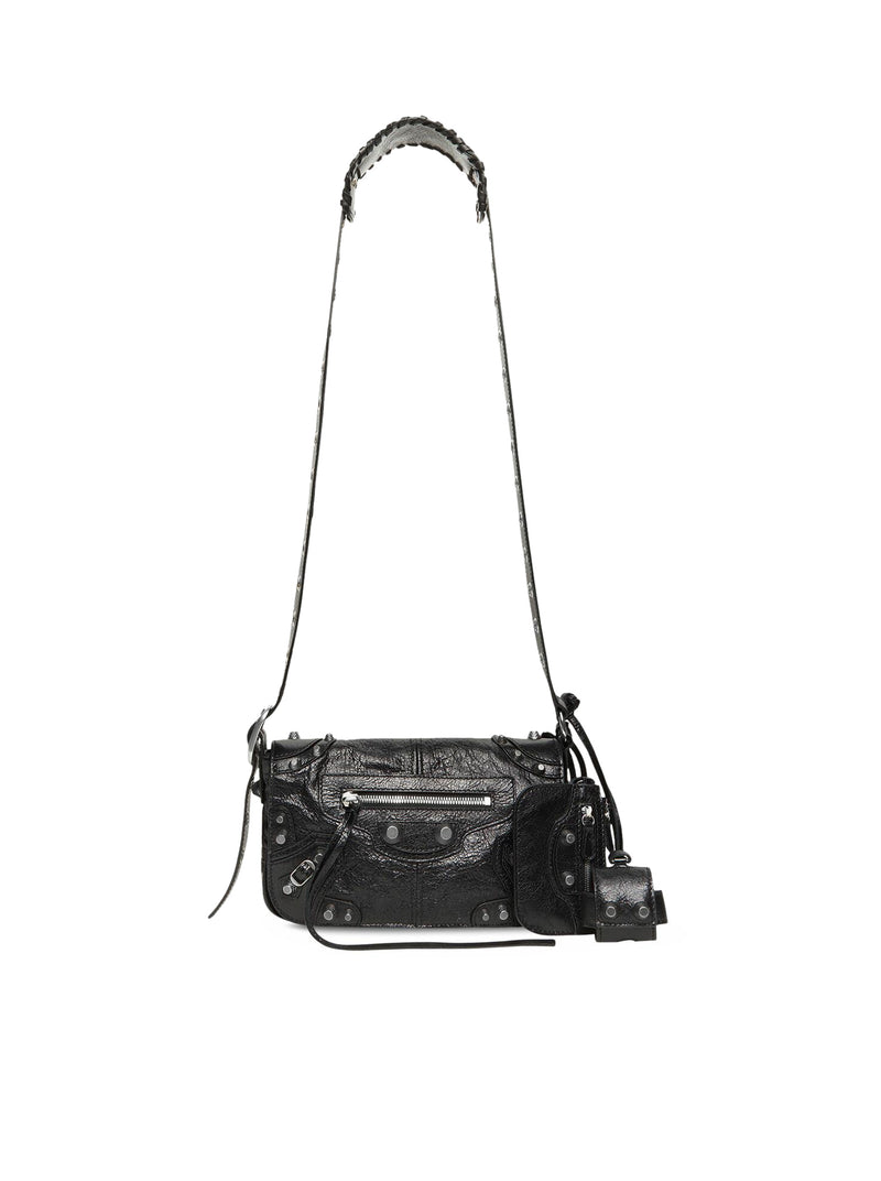 Suitnegozi BORSA LE CAGOLE MEN XS CON PATTA DA UOMO IN NERO