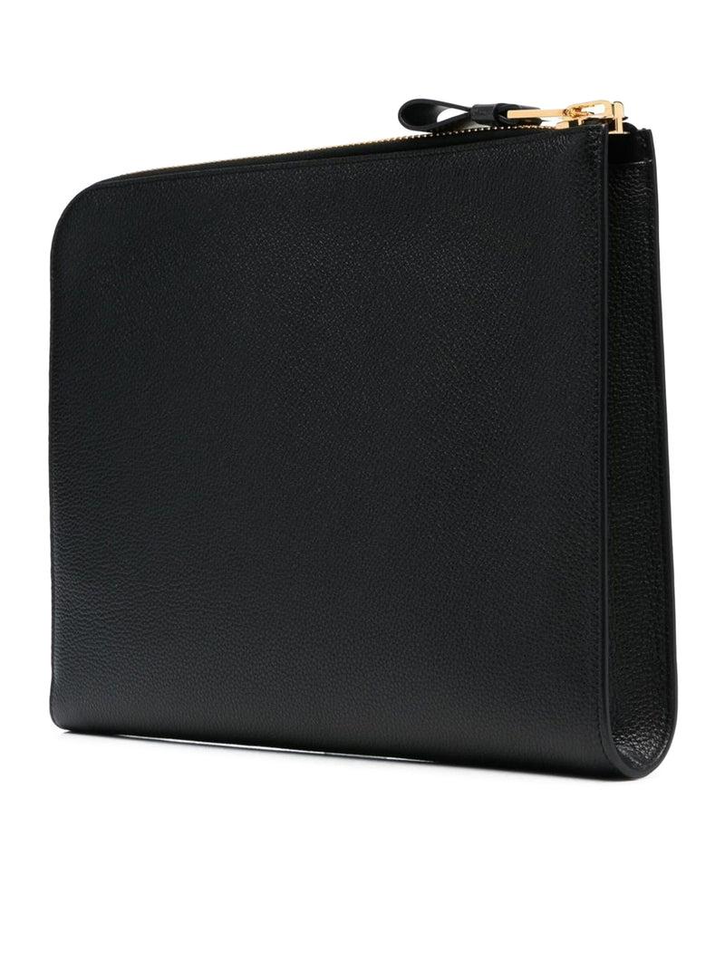 Suitnegozi Clutch in pelle con zip Qualità Garantita