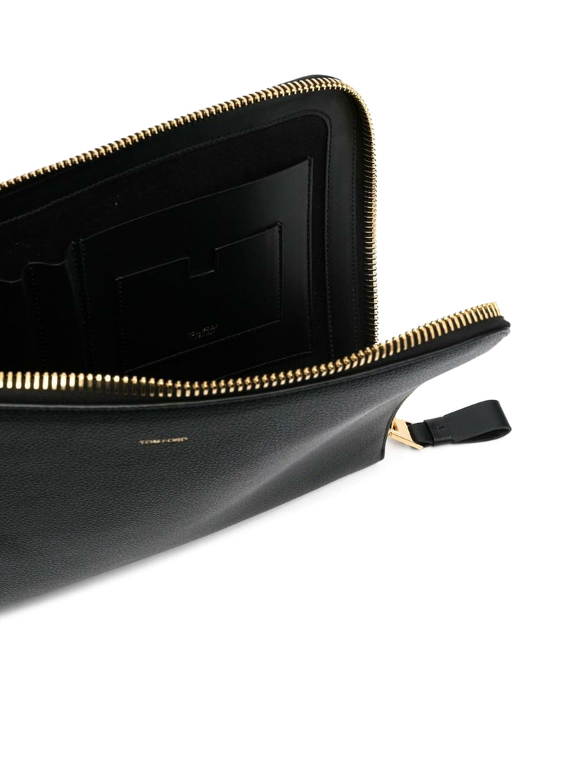 Suitnegozi Clutch in pelle con zip Qualità Garantita