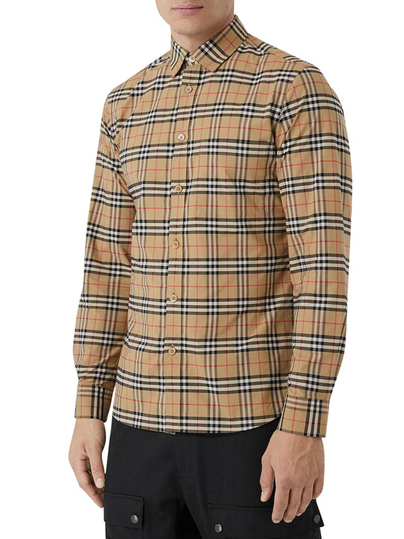 Suitnegozi camicia con motivo vintage check in miniatura Saldi