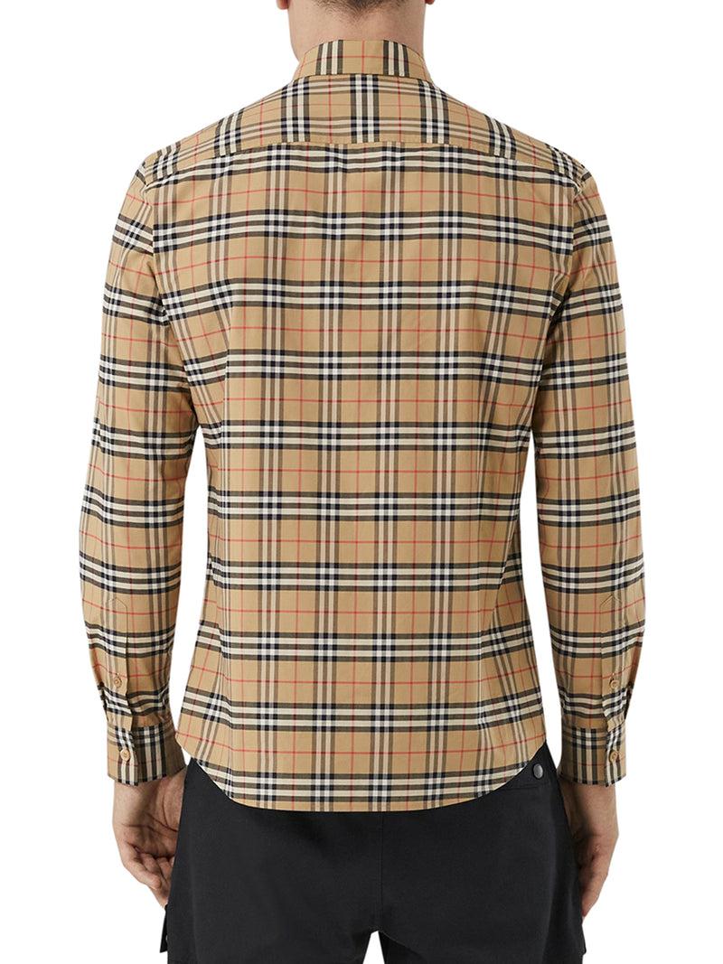 Suitnegozi camicia con motivo vintage check in miniatura Saldi