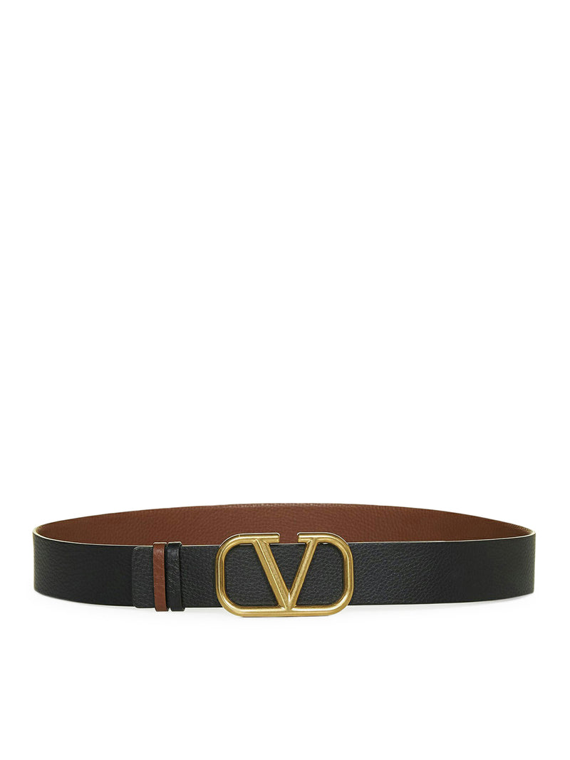 Suitnegozi CINTURA REVERSIBILE VLOGO SIGNATURE IN VITELLO STAMPA ALCE 40 MM Pezzi Unici