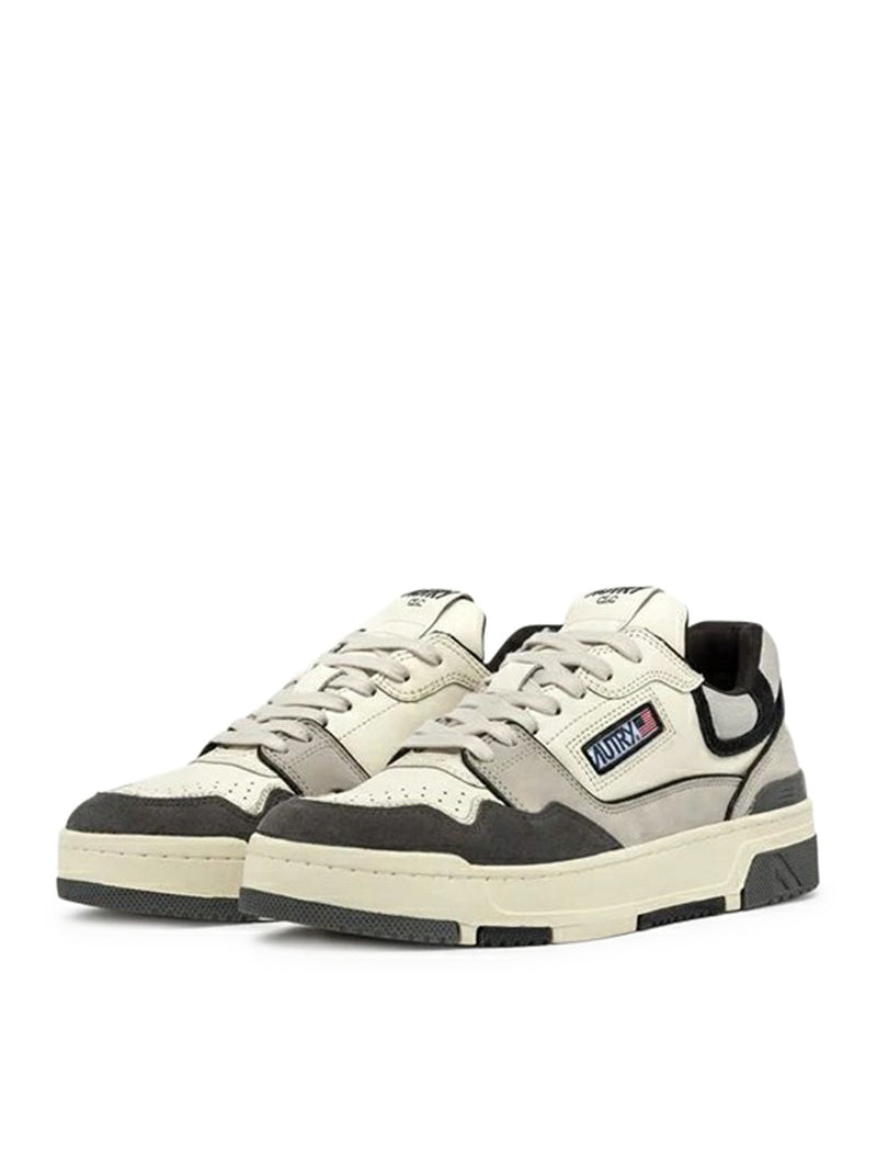 Suitnegozi SNEAKERS CLC LOW IN SUEDE E NABUK GRIGIO E NERO Nuovo