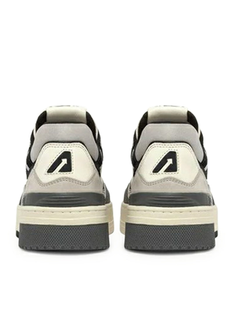 Suitnegozi SNEAKERS CLC LOW IN SUEDE E NABUK GRIGIO E NERO Nuovo