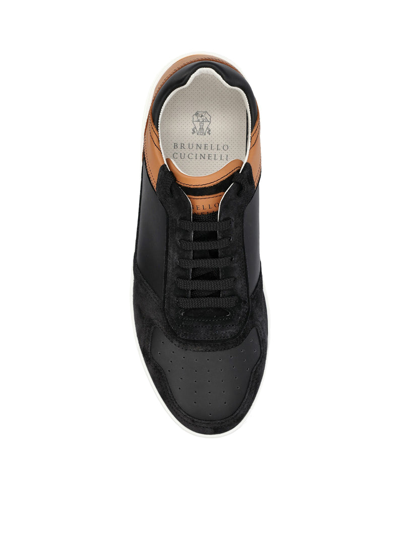 Suitnegozi Sneaker in pelle e suede Offerte