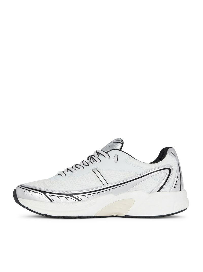 Suitnegozi Scarpe da running NFNTY-52 in pelle sintetica e rete Italia