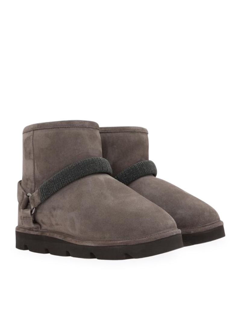 Suitnegozi STIVALETTO IN SUEDE CON SHINY STRAP 2025