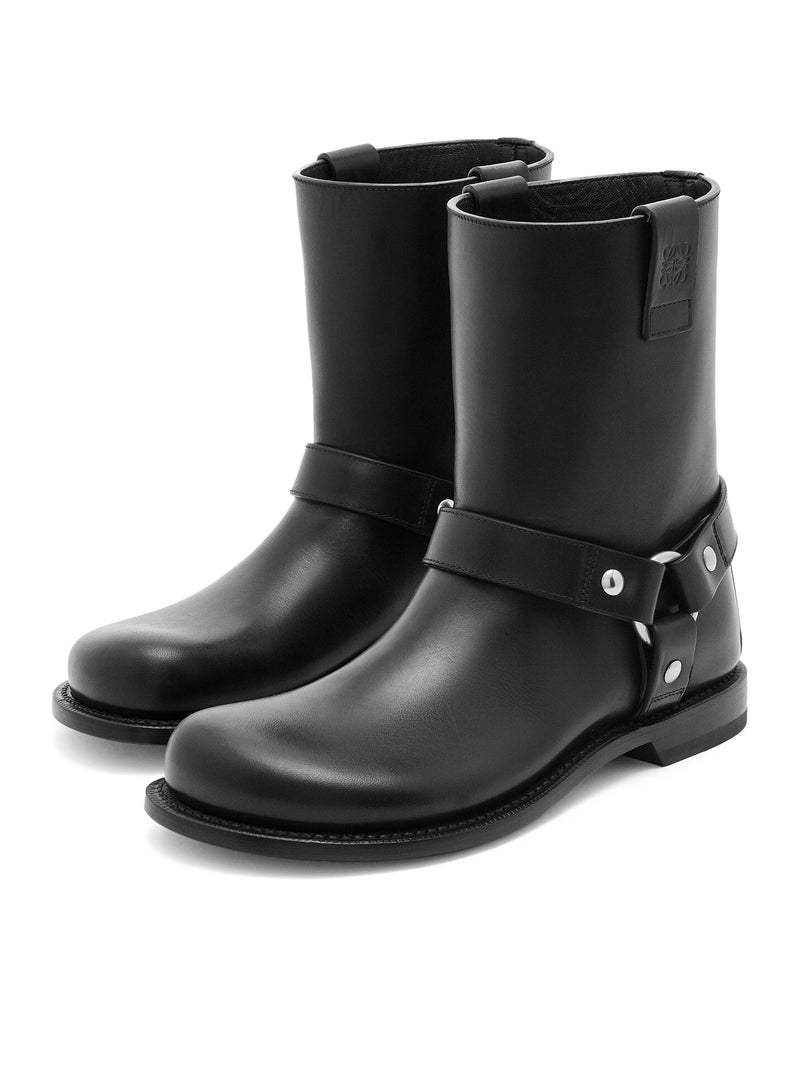 Suitnegozi Stivali Campo Biker in pelle di vitello Promozione Limitata