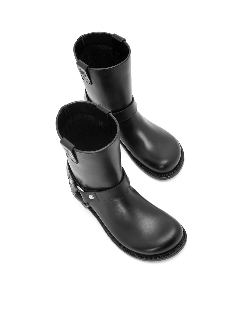 Suitnegozi Stivali Campo Biker in pelle di vitello Promozione Limitata
