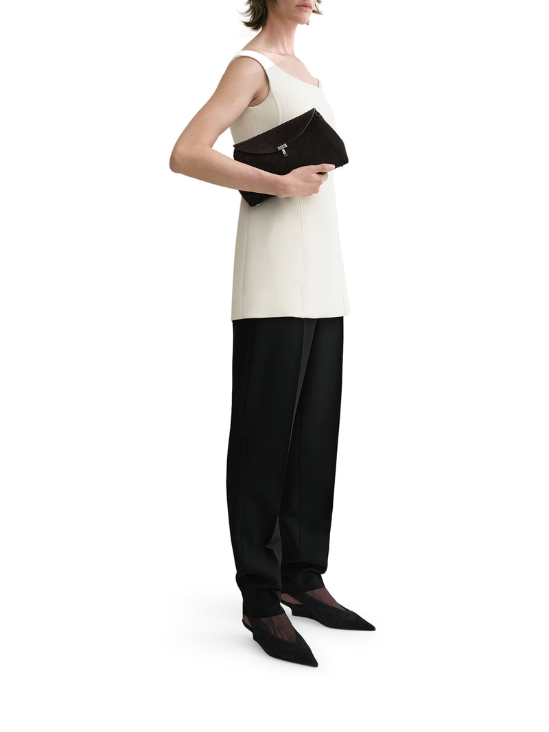Suitnegozi T-Lock clutch espresso Nuovo