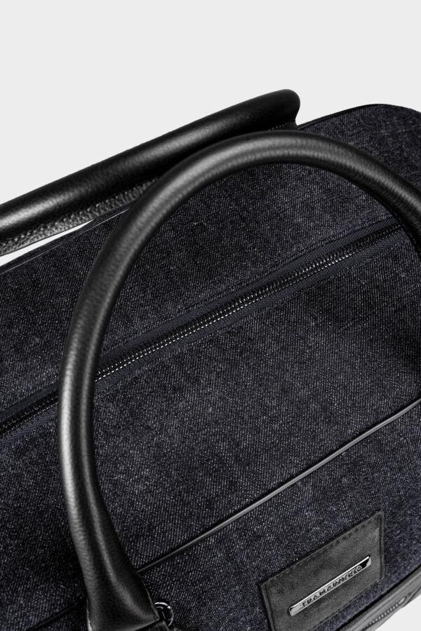 Sartoria Tramarossa MILANO – Borsa Bowling – Black Pezzi Unici