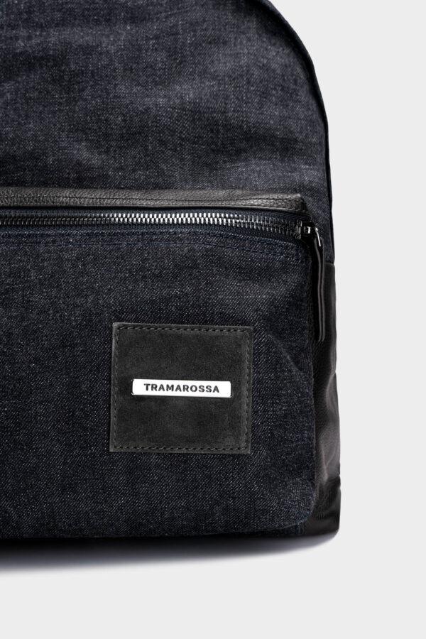 Sartoria Tramarossa FIRENZE ZAINO ZIP BLACK Soddisfazione Garantita